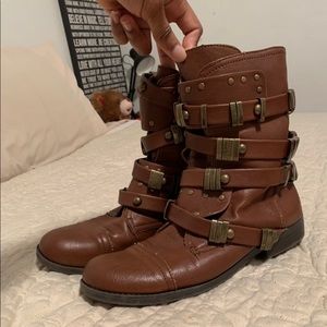 ALDO combat boots